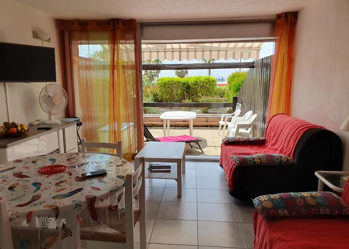 T2 En Rdj Grande Terrasse Et Garage 3 Min De La Appartement Agde