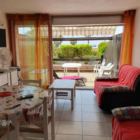 T2 En Rdj Grande Terrasse Et Garage 3 Min De La Appartement Agde